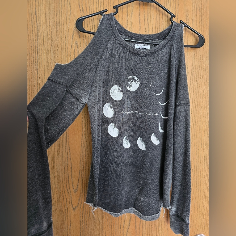 Grayson Threads Charcoal Knit Top